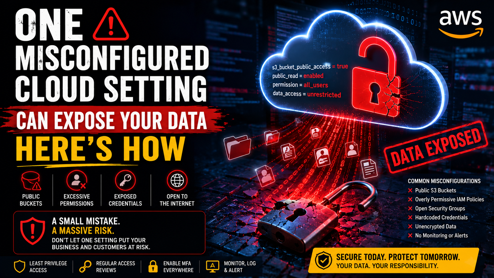 One Misconfigured Cloud Setting Can Expose Your Data Here's How